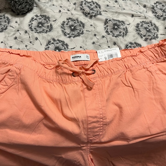 🍑 Sonoma Peach Capri Pants – Size XL 🍑 - Picture 4 of 8